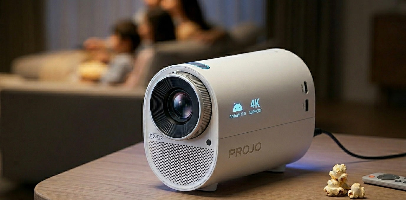 P30PRO Projector - 4K 720P Support, Android 11.0, Projector Perfect for Home Outdoor Meetings, Best for Christmas,Upgrated HY300